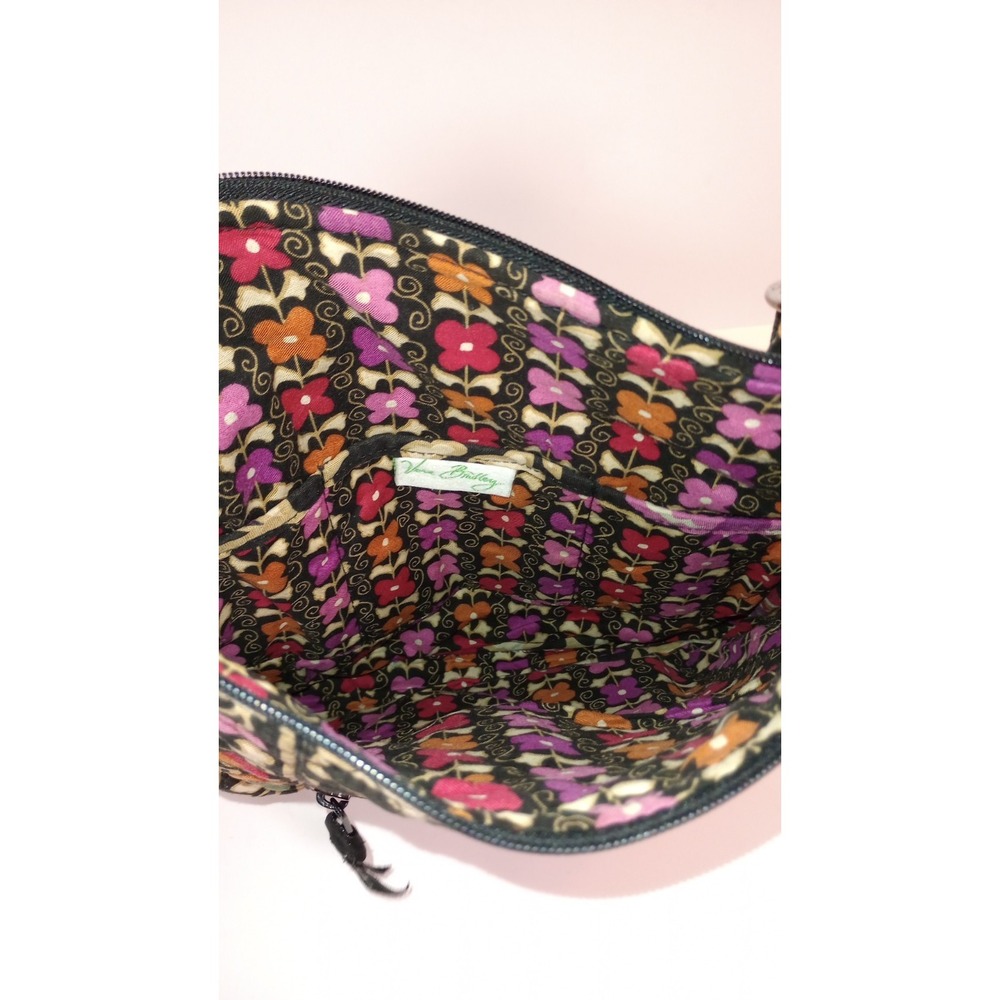 Vera Bradley Suzani Crossbody Purse Bag Pink Purple Paisley Retired Pattern - Picture 4 of 4